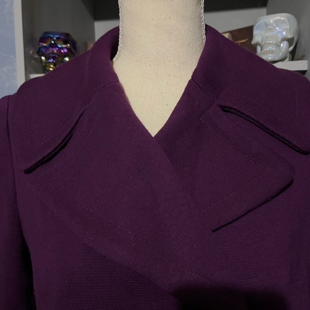 Inc purple jacket small double breasted - Picture 5 of 12